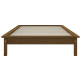820534  Bed Frame Without Mattress Solid Wood