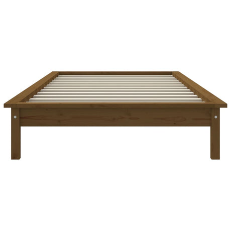 820534  Bed Frame Without Mattress Solid Wood