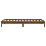 820534  Bed Frame Without Mattress Solid Wood