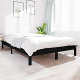 820534  Bed Frame Without Mattress Solid Wood