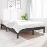 820534  Bed Frame Without Mattress Solid Wood