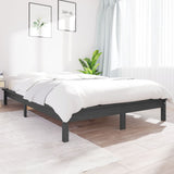 820534  Bed Frame Without Mattress Solid Wood