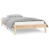 Led Bed Frame Without Mattress Solid Wood