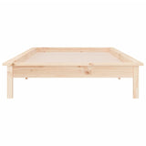 Led Bed Frame Without Mattress Solid Wood