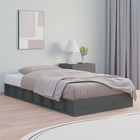 Bed Frame Without Mattress Single Single Solid Wood