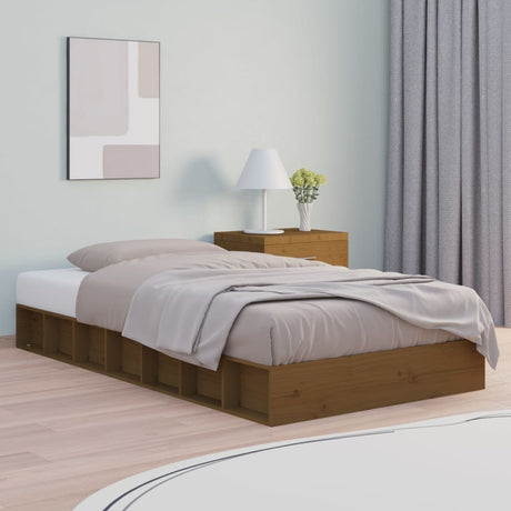Bed Frame Without Mattress Single Single Solid Wood
