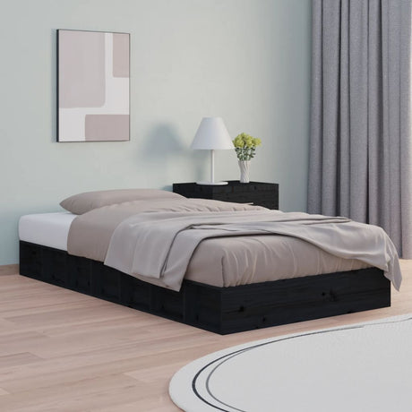 Bed Frame Without Mattress Single Single Solid Wood