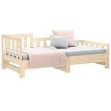 Pull-Out Day Bed Without Mattress 2X(90X200) Cm Solid Wood Pine
