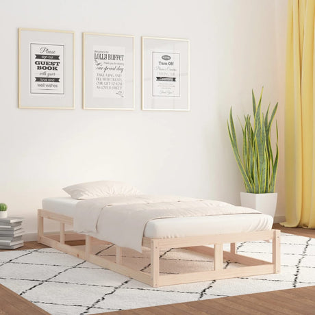 Bed Frame Without Mattress Solid Wood