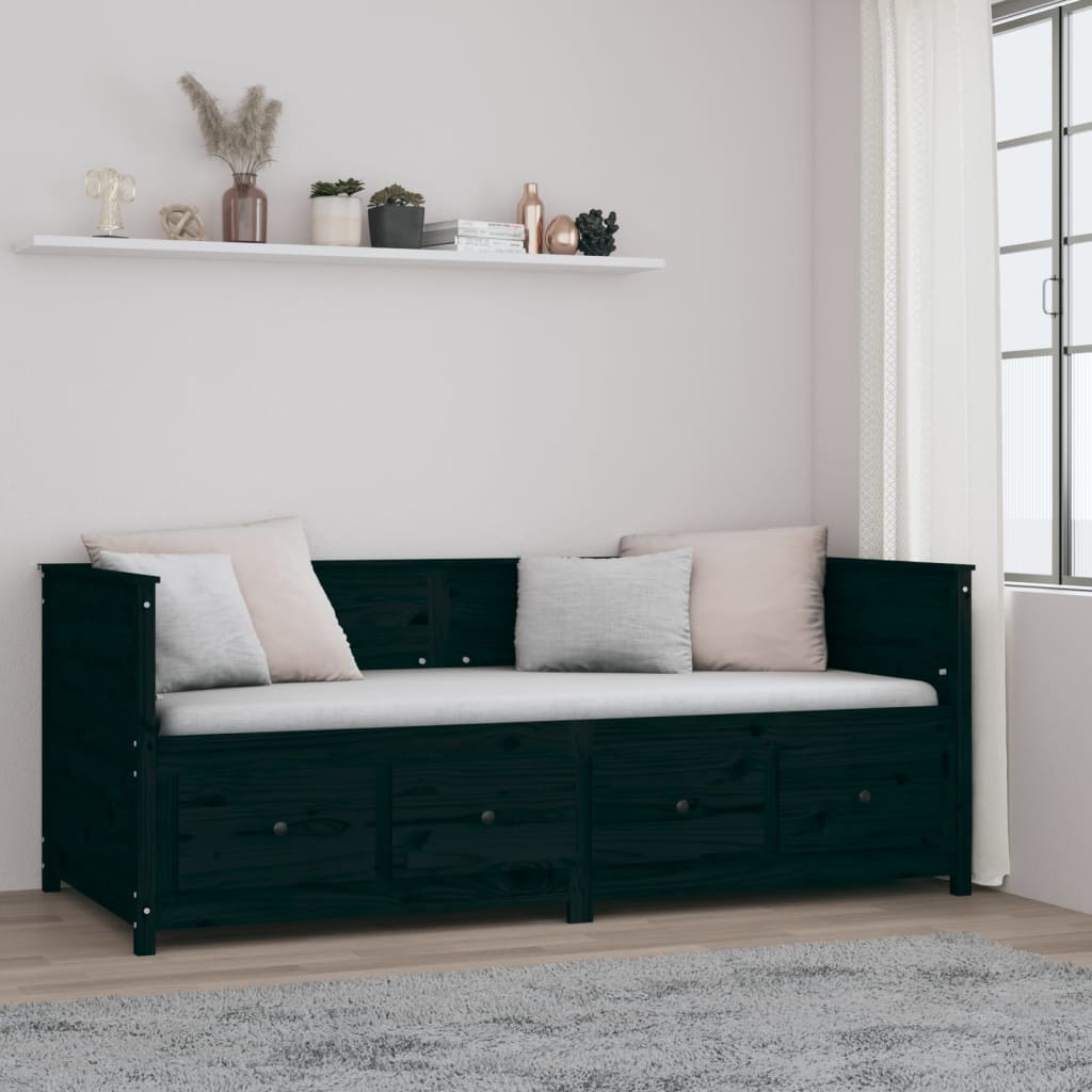 Day Bed Without Mattress Solid Wood Pine