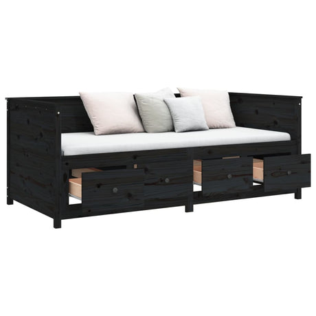Day Bed Without Mattress Solid Wood Pine