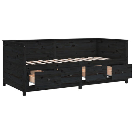 Day Bed Without Mattress Solid Wood Pine