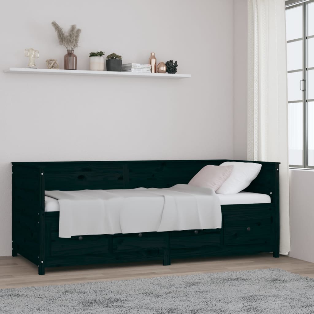 Day Bed Without Mattress Solid Wood Pine