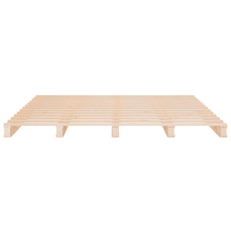 Pallet Bed Without Mattress Super King Size Solid Wood