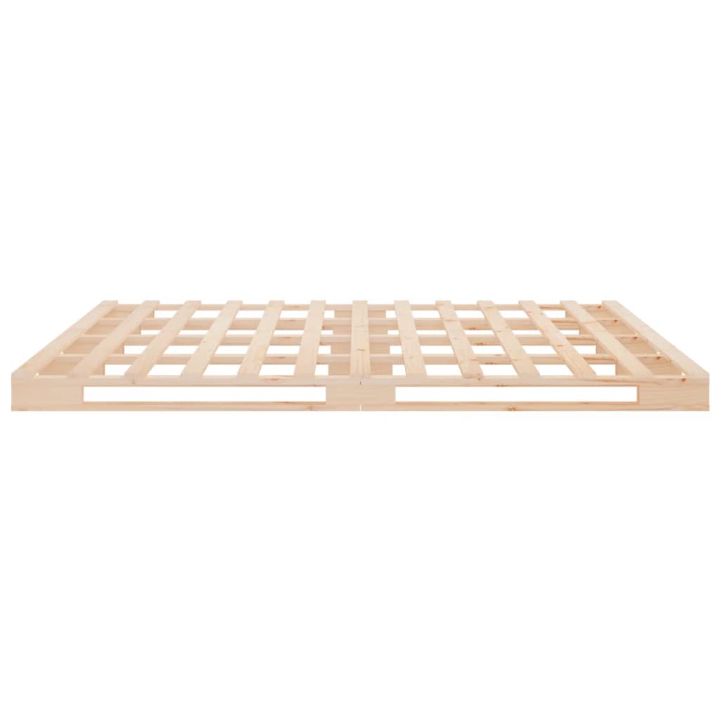 Pallet Bed Without Mattress Super King Size Solid Wood
