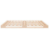 Pallet Bed Without Mattress Super King Size Solid Wood