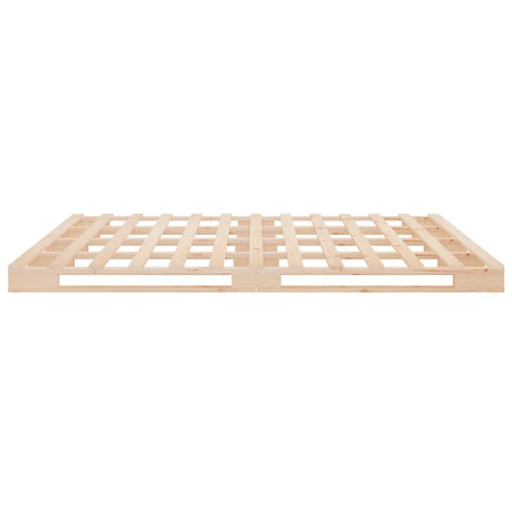 Pallet Bed Without Mattress Super King Size Solid Wood