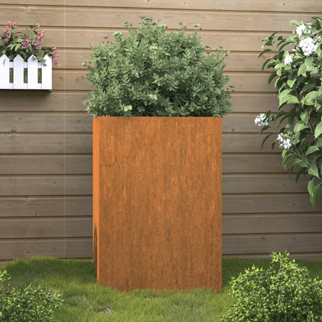 Planters 2 Pcs Corten Steel