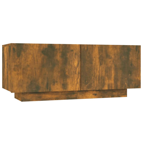 2 Piece Tv Cabinet Set With Led Lights Engineered Wood