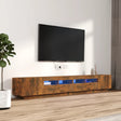 Tv Cabinet With Led Lights 260X35X40 Cm