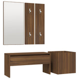 Hallway Furniture Set Engineered Wood