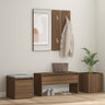 Hallway Furniture Set Engineered Wood