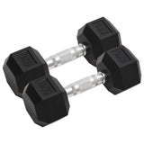 Dumbbells 2 Pcs 8 Kg Cast Iron