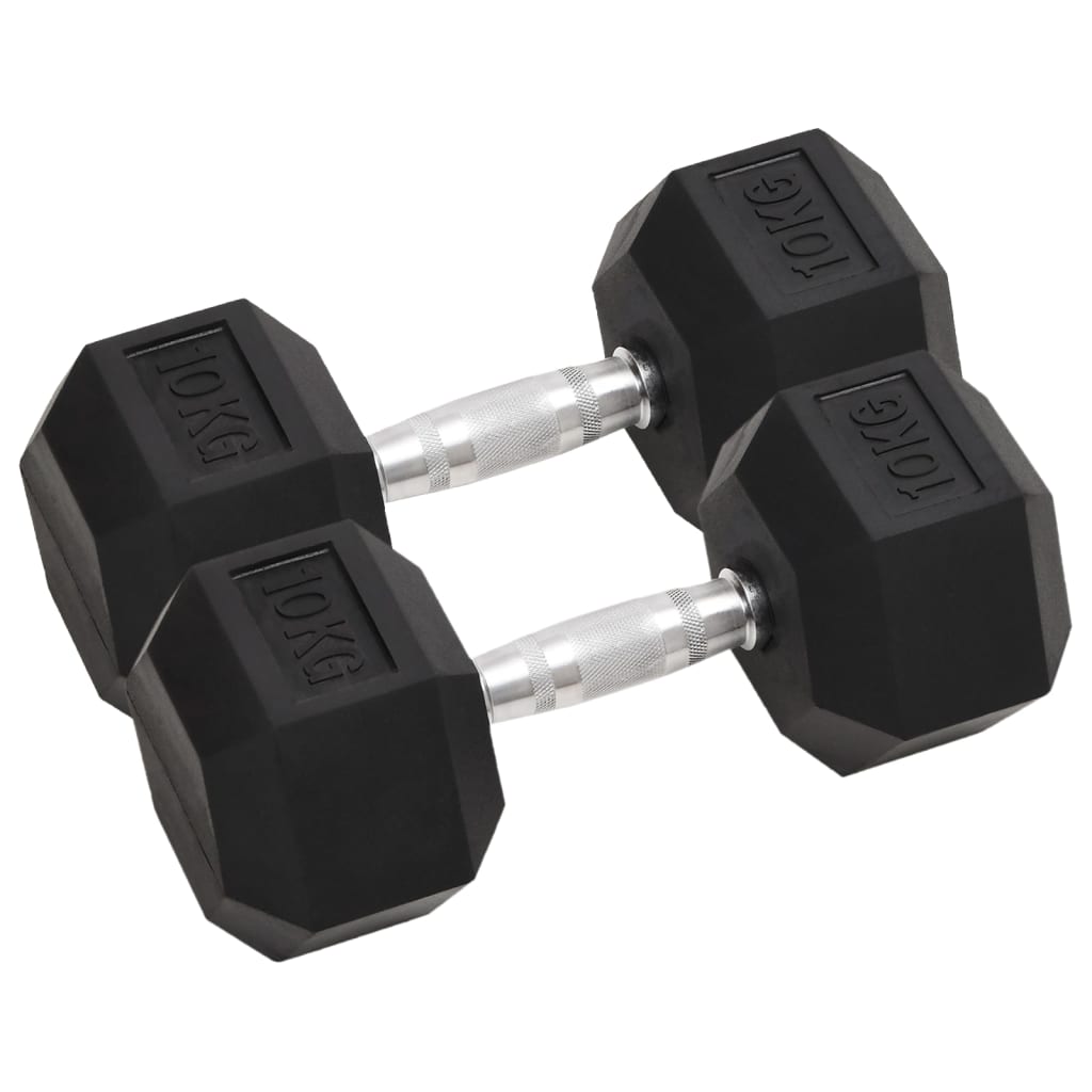 Dumbbells 2 Pcs 8 Kg Cast Iron