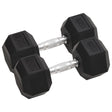 Dumbbells 2 Pcs 8 Kg Cast Iron