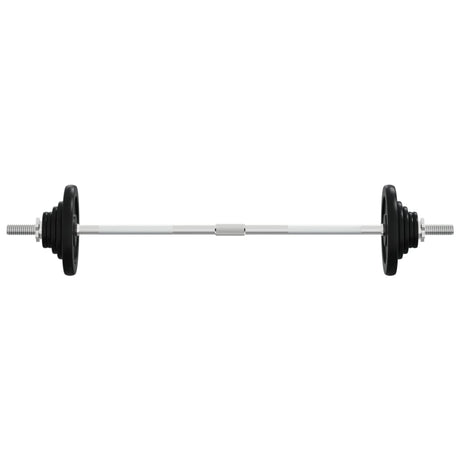 Barbell With Plates Set 30 Kg Cast Iron