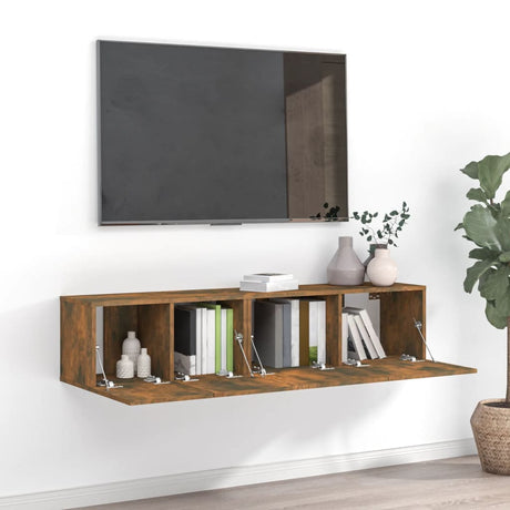 Tv Cabinets 3 Pcs Engineered Wood