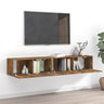Tv Cabinets 3 Pcs Engineered Wood