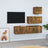 4 Piece Tv Cabinet Set Engineered Wood