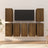 Tv Cabinets 7 Pcs 30.5X30X60 Cm Engineered Wood
