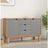 Sideboard Otta 113.5X43X73 Cm Solid Wood Pine