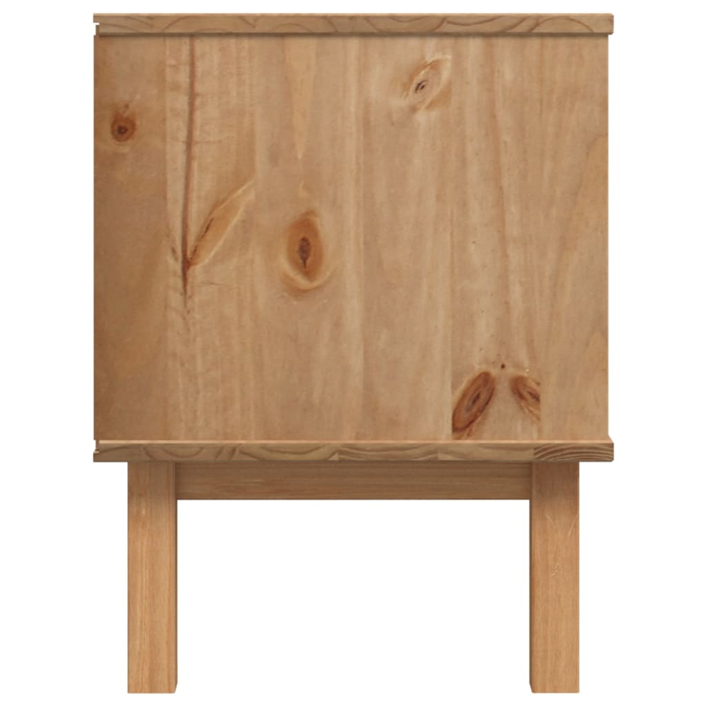 Tv Cabinet Otta 113.5X43X57 Cm Solid Wood Pine