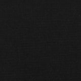 Bed Frame without Mattress Black 90x190 cm Single Single Fabric