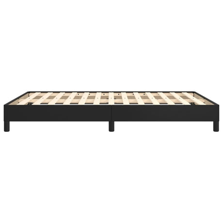 Bed Frame Without Mattress 135X190 Cm Double Double Faux Leather