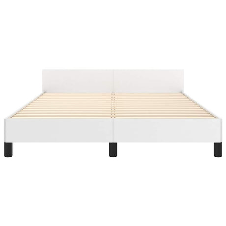 Bed Frame Without Mattress 180X200Cm Super King Faux Leather