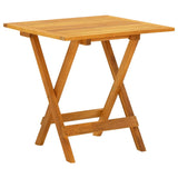 Outdoor Deck Chair With Table Solid Wood Acacia And Textilene