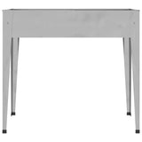 Garden Planter 100.5X40.5X90 Cm Galvanised Steel