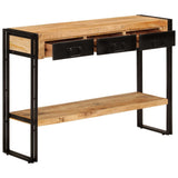 Console Table 110x30x76 cm Solid Wood Mango