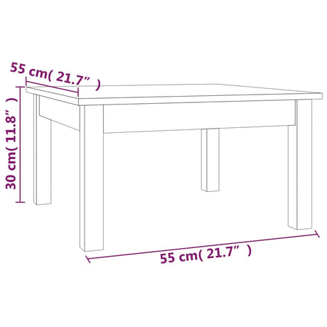 Coffee Table Solid Wood Pine