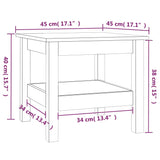 Coffee Table Solid Wood Pine