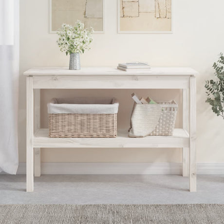 Console Table 80X40X75 Cm Solid Wood Pine