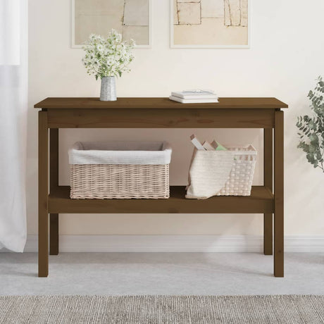 Console Table 80X40X75 Cm Solid Wood Pine
