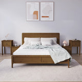 Bedside Cabinet 79.5X38X65.5 Cm Solid Wood Pine