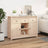 Sideboard 100X35X74,5 Cm Solid Wood Pine
