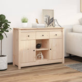 Sideboard 100X35X74,5 Cm Solid Wood Pine