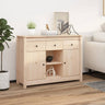 Sideboard 100X35X74,5 Cm Solid Wood Pine